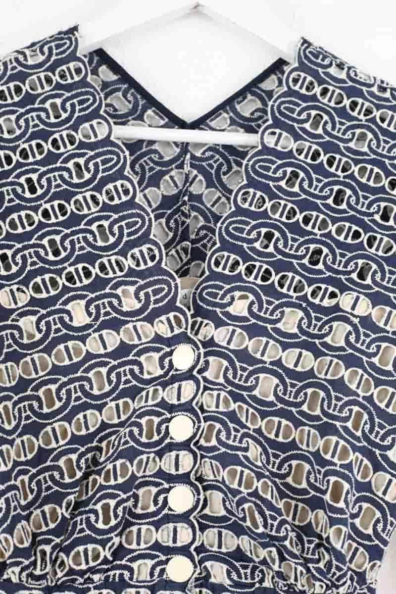 Robe Sandro Marine en Synthétique
