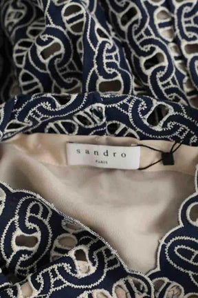 Robe Sandro Marine en Synthétique