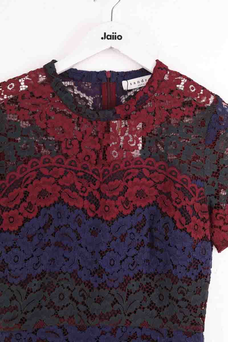 Robe Sandro Multicolore en Coton