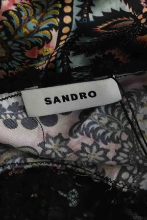 Robe Sandro Multicolore en Polyamide