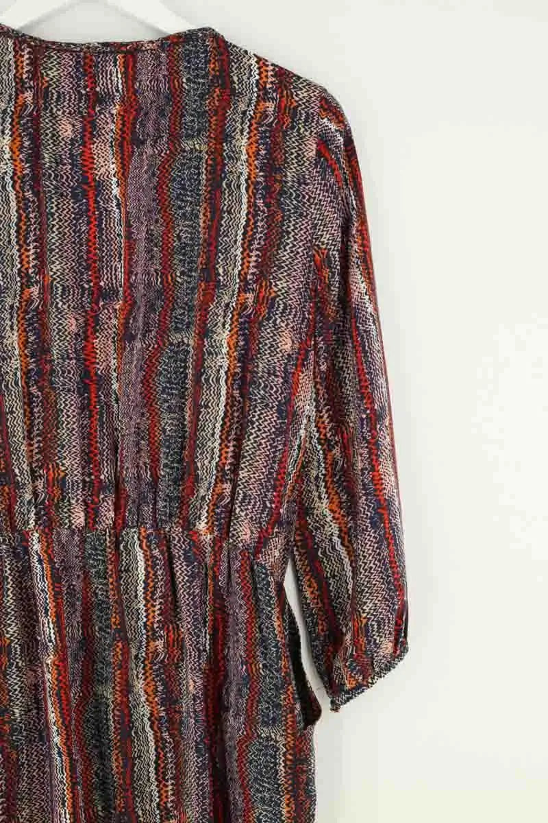 Robe Sandro Multicolore en Soie
