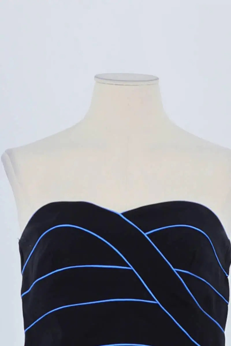 Robe Sandro Noir en Coton