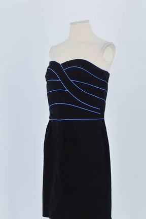 Robe Sandro Noir en Coton