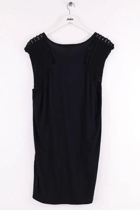 Robe Sandro Noir en Coton