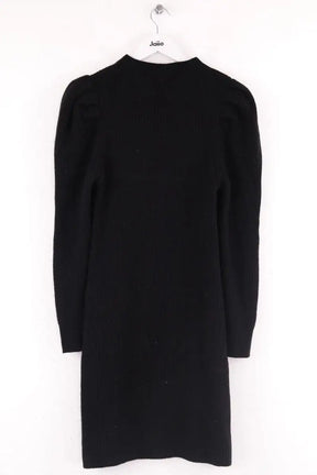 Robe Sandro Noir en Laine