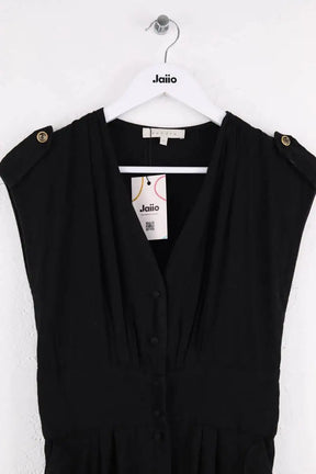 Robe Sandro Noir en Lin