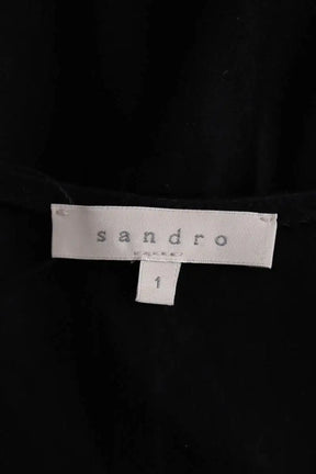 Robe Sandro Noir en Lin