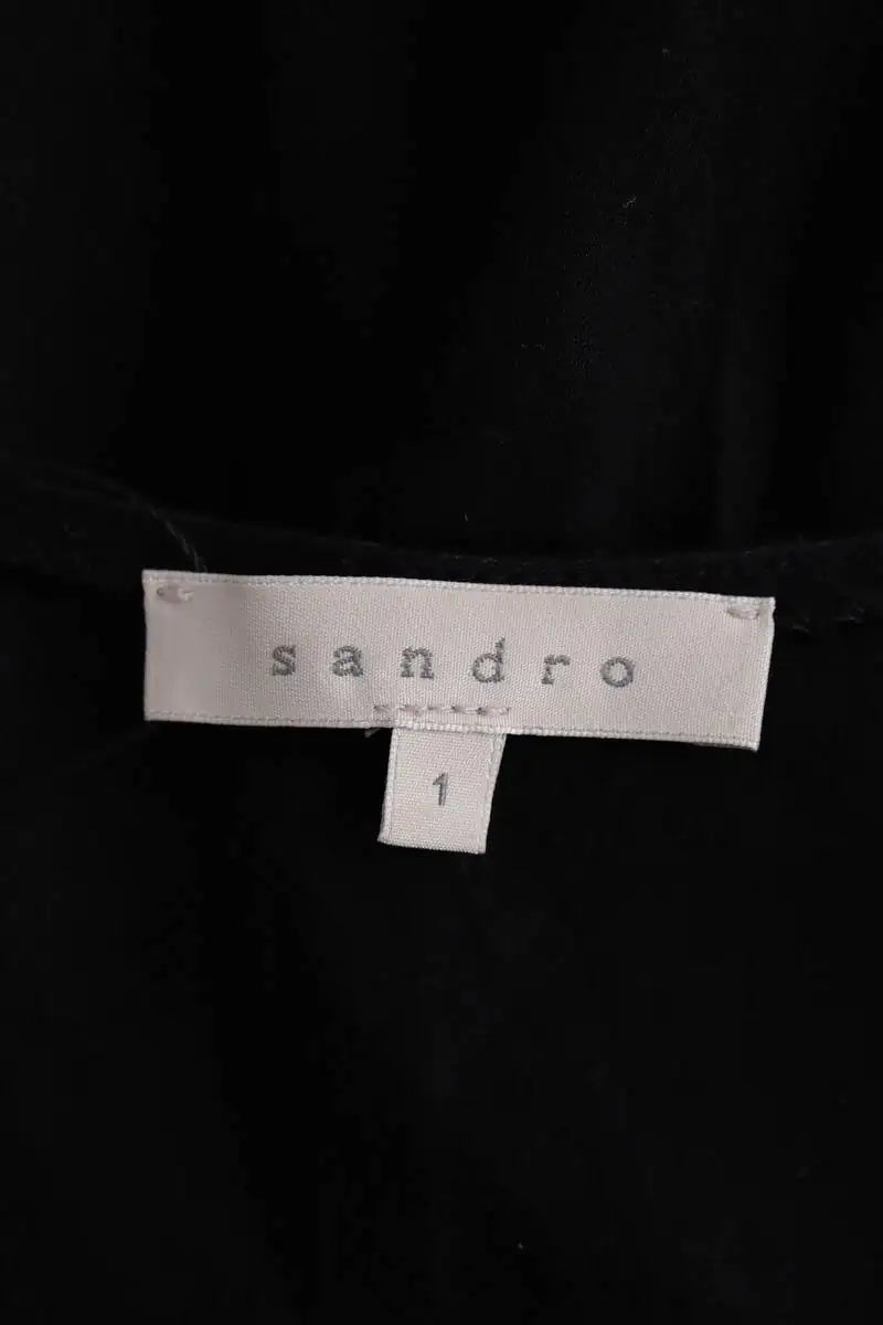 Robe Sandro Noir en Lin