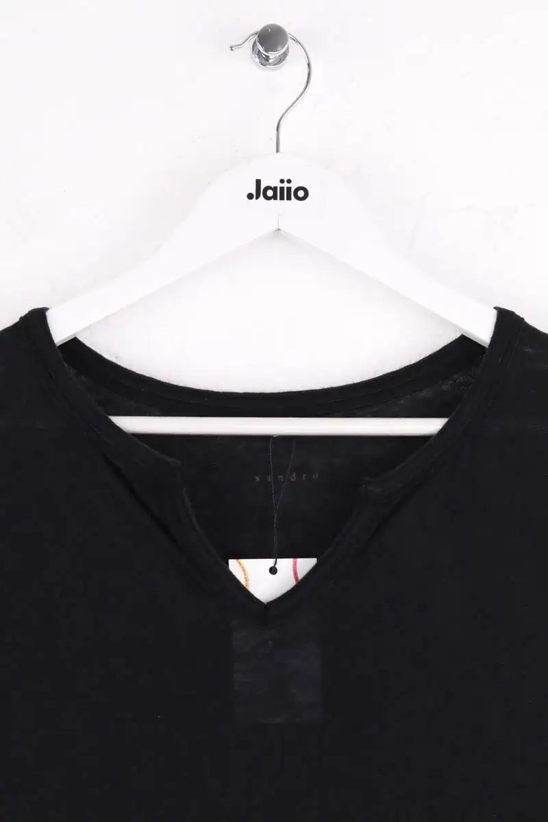 Robe Sandro Noir en Lin