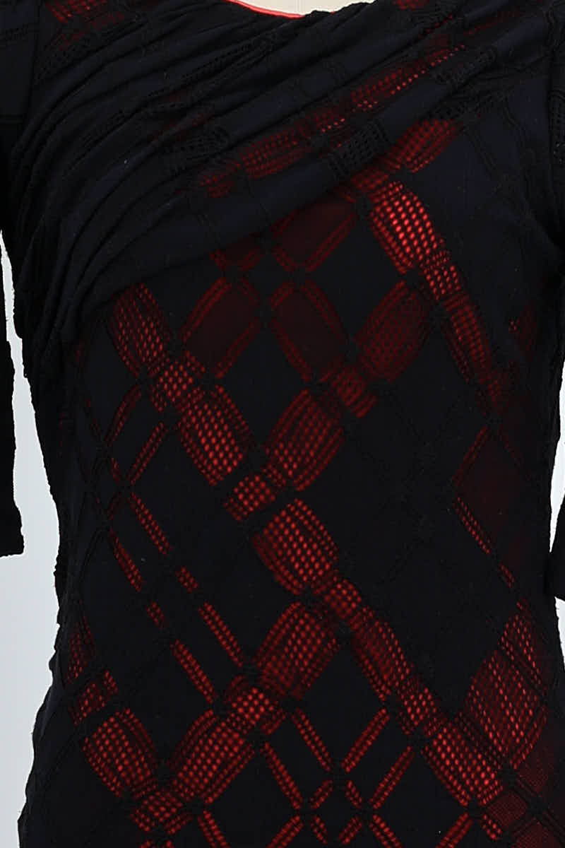 Robe Sandro Noir en Polyamide