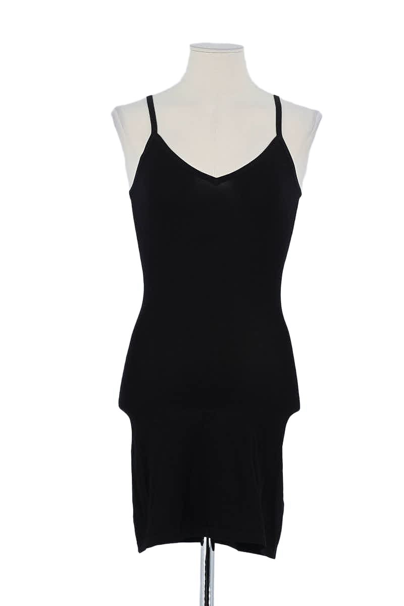 Robe Sandro Noir en Polyamide, taille XS - Seconde Main