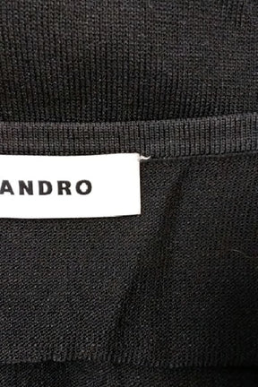 Robe Sandro Noir en Polyamide