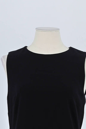 Robe Sandro Noir en Polyester