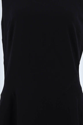 Robe Sandro Noir en Polyester