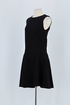 Robe Sandro Noir en Polyester