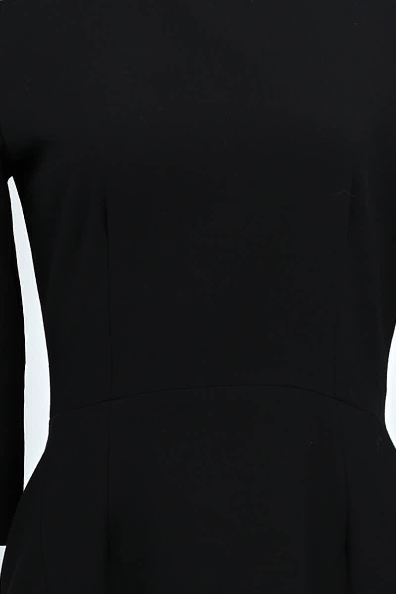 Robe Sandro Noir en Polyester