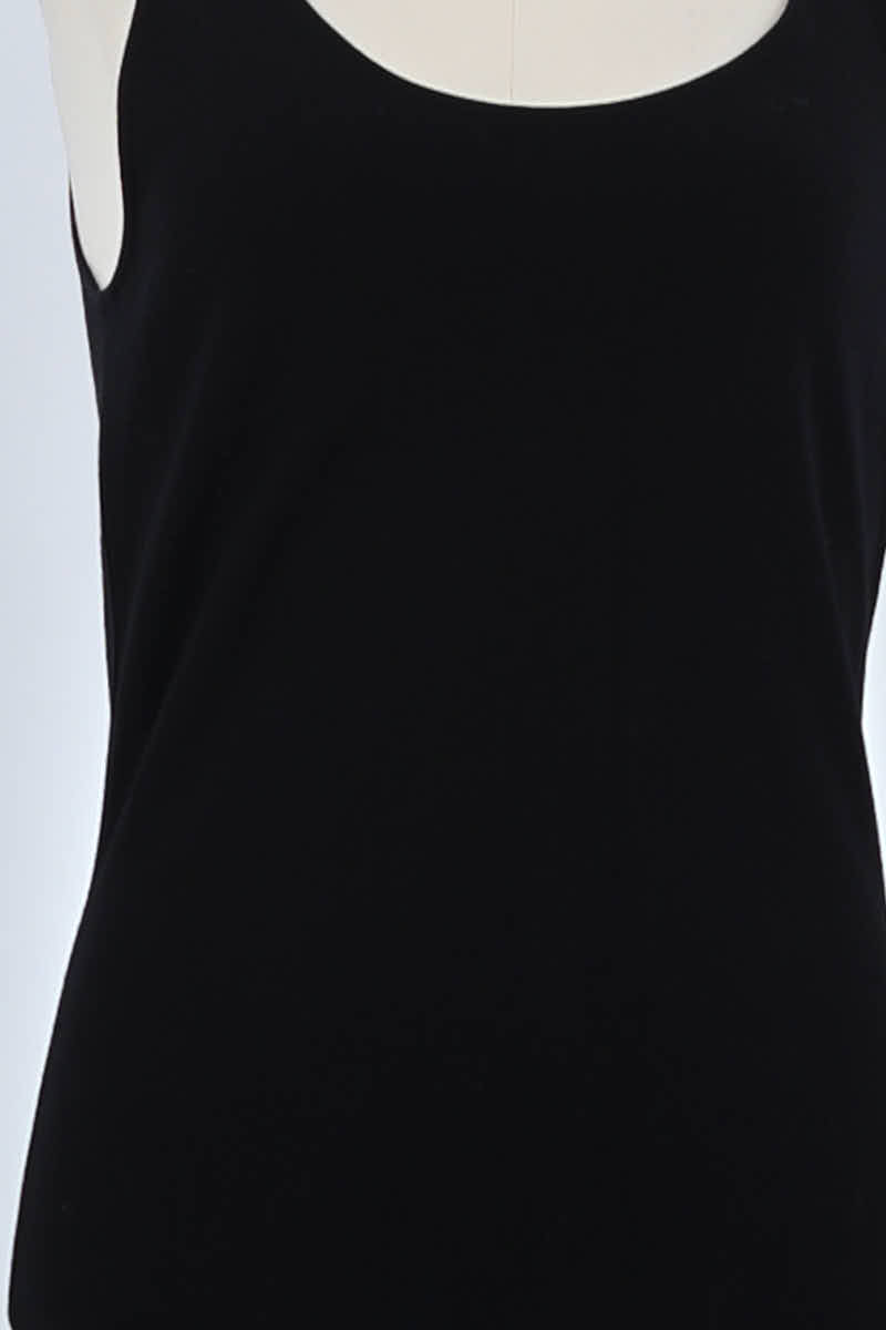 Robe Sandro Noir en Polyester