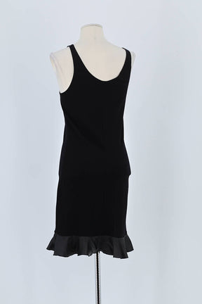 Robe Sandro Noir en Polyester