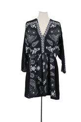 Robe Sandro Noir en Polyester, taille S - Seconde Main