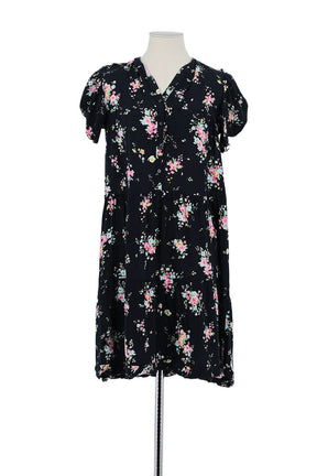 Robe Sandro Noir en Polyester, taille S - Seconde Main