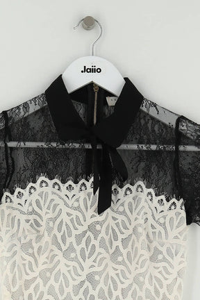 Robe Sandro Noir en Polyester