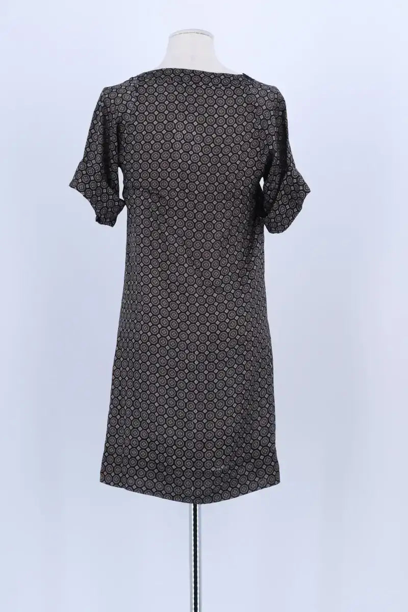 Robe Sandro Noir en Soie