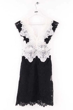 Robe Sandro Noir en Synthétique