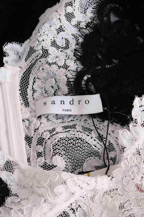 Robe Sandro Noir en Synthétique