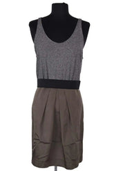 Robe Sandro Noir en Synthétique, taille L - Seconde Main