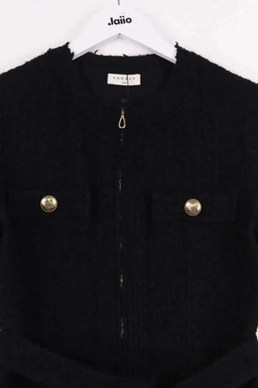 Robe Sandro Noir en Synthétique