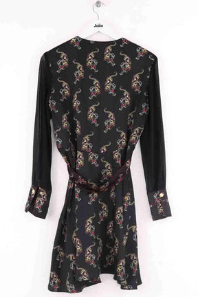 Robe Sandro Noir en Synthétique