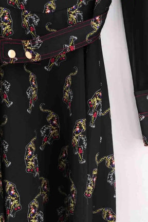 Robe Sandro Noir en Synthétique