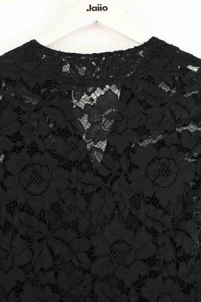 Robe Sandro Noir en Synthétique