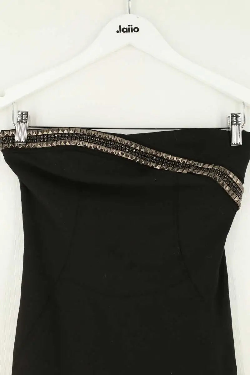 Robe Sandro Noir en Synthétique