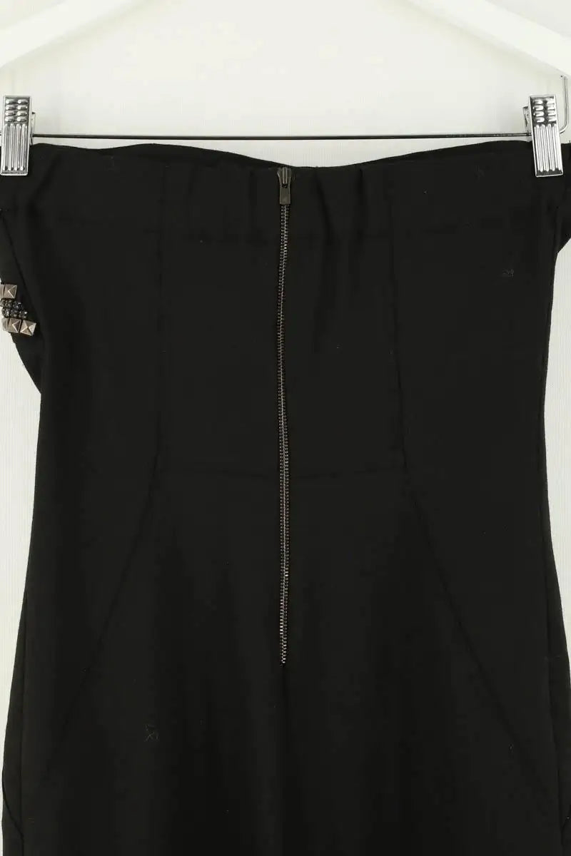 Robe Sandro Noir en Synthétique