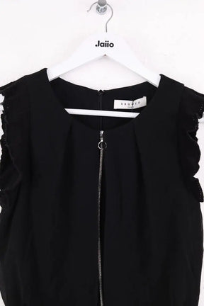 Robe Sandro Noir en Synthétique