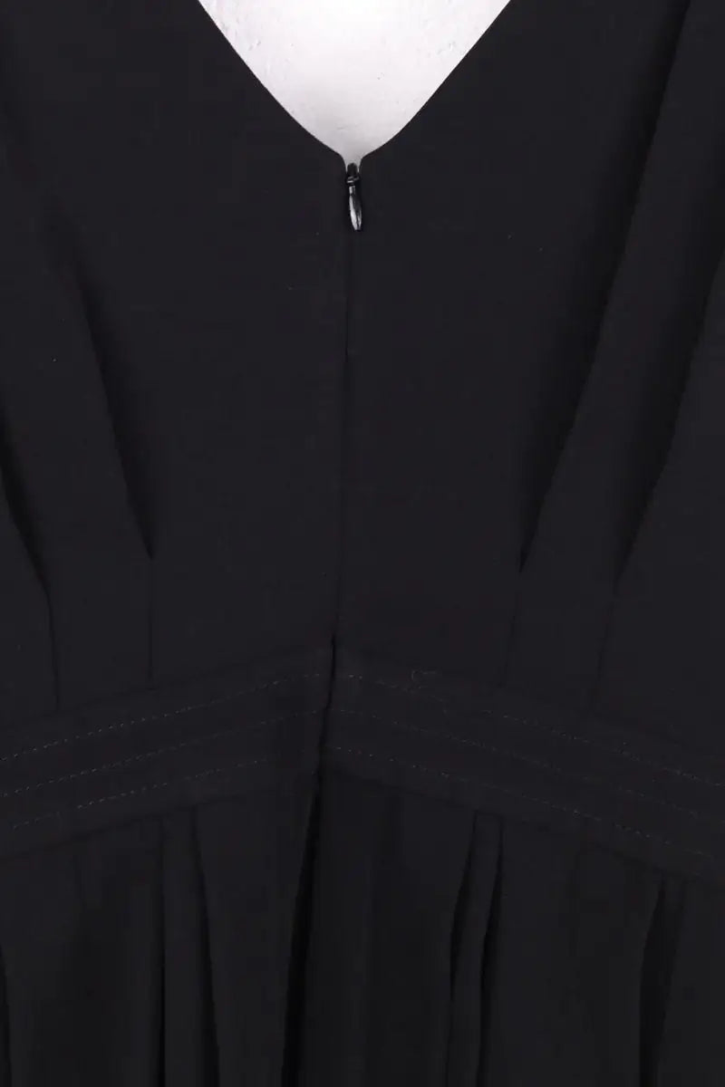 Robe Sandro Noir en Synthétique