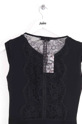 Robe Sandro Noir en Synthétique
