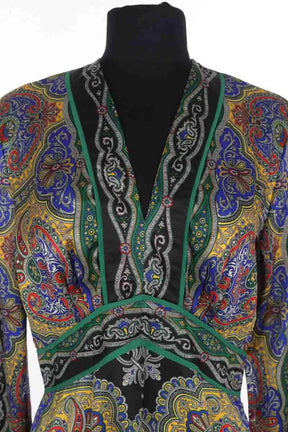 Robe Sandro Noir en Synthétique