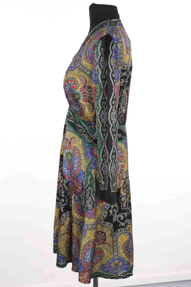 Robe Sandro Noir en Synthétique