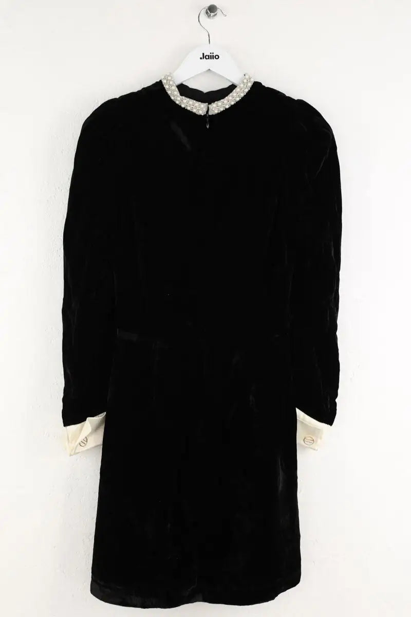 Robe Sandro Noir en Velours