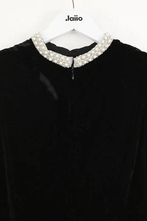 Robe Sandro Noir en Velours