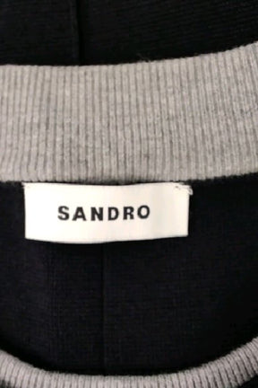 Robe Sandro Noir en Viscose