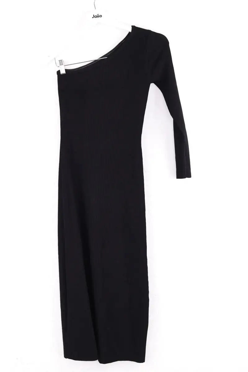 Robe Sandro Noir en Viscose