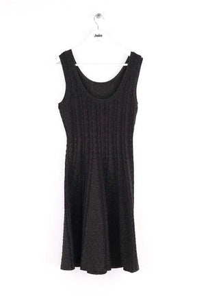 Robe Sandro Noir en Viscose
