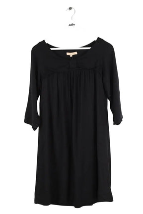 Robe Sandro Noir en Viscose, taille S - Seconde Main
