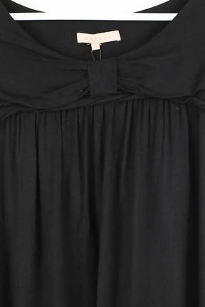 Robe Sandro Noir en Viscose
