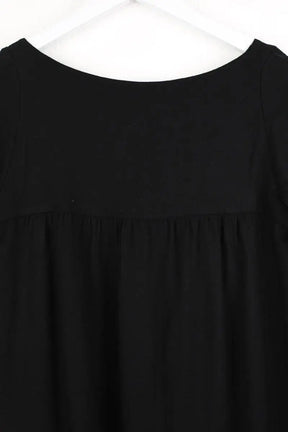 Robe Sandro Noir en Viscose