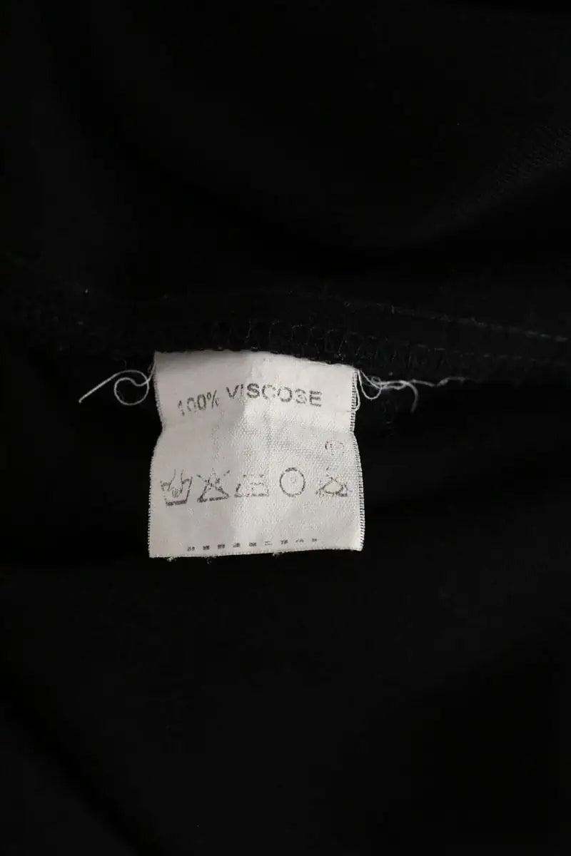 Robe Sandro Noir en Viscose