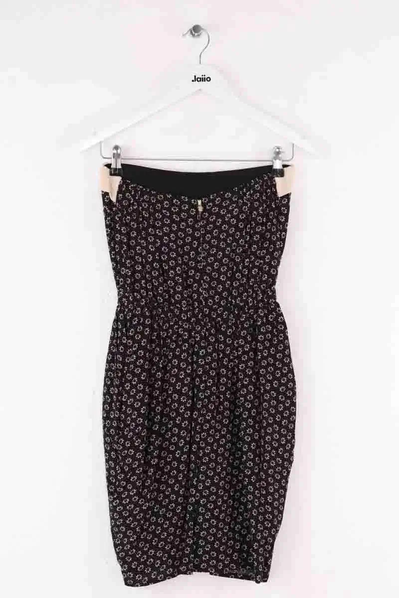 Robe Sandro Noir en Viscose